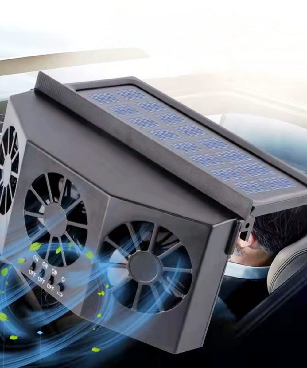 שלישית מאווררים סולארי לרכב