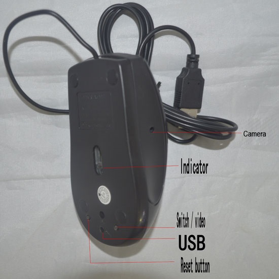 מצלמת ננו מוסלקת בעכבר למחשב