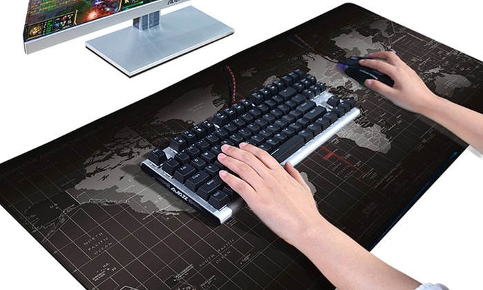 משטח שולחן בעיצוב מפת עולם