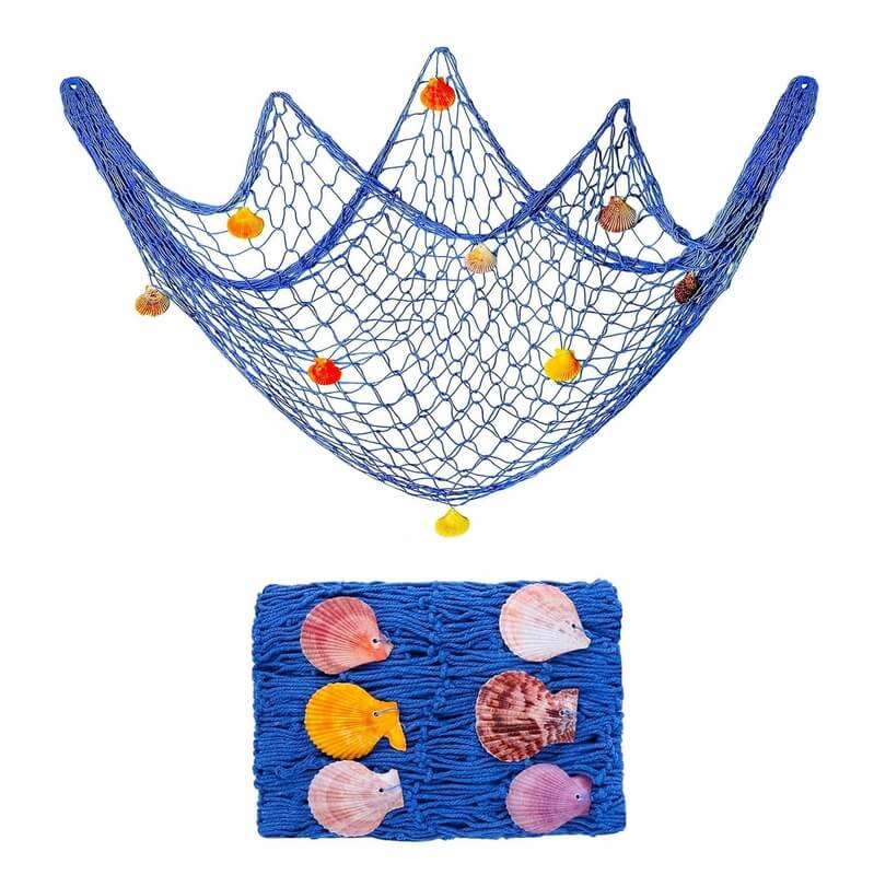 רשת דייג דקורטיבית לבית