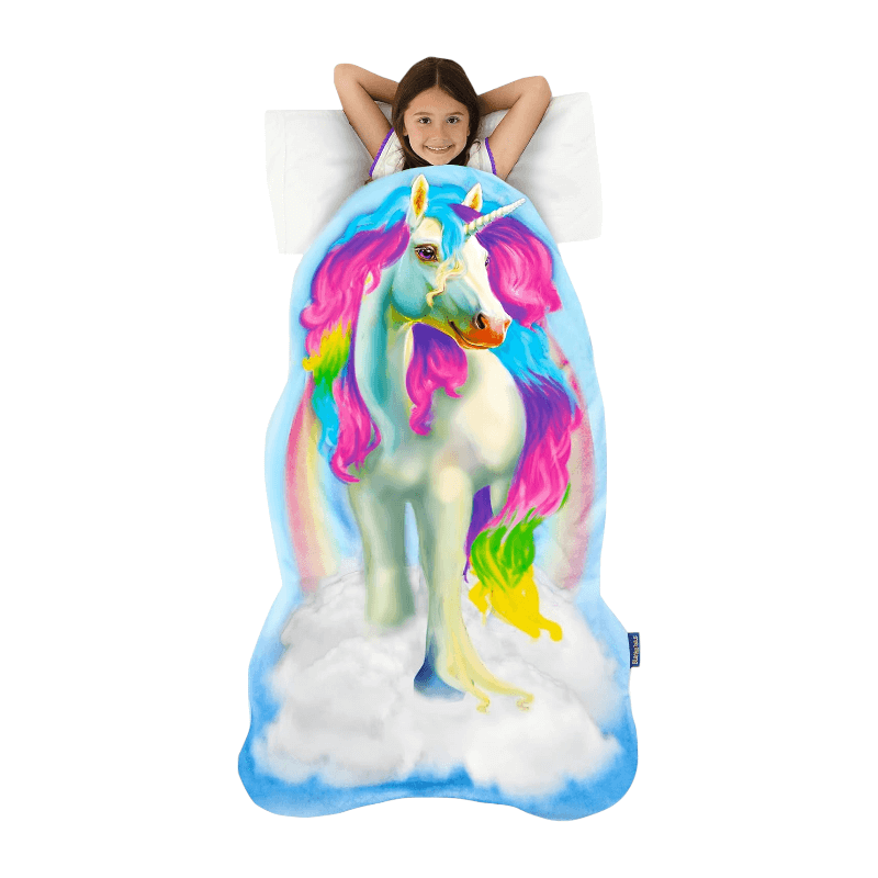 שמיכה לבישה חד קרן לילדים | Blankie Tails - רכה ונעימה במיוחד