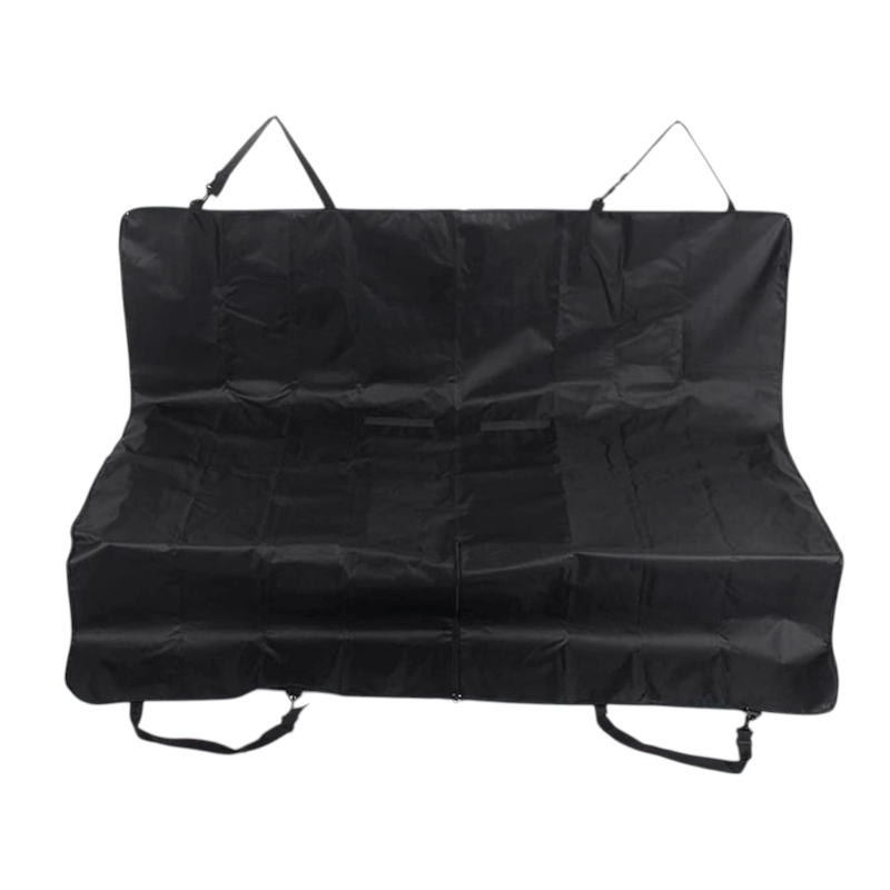 כיסוי מושב אחורי לרכב לכלבים – בד אוקספורד