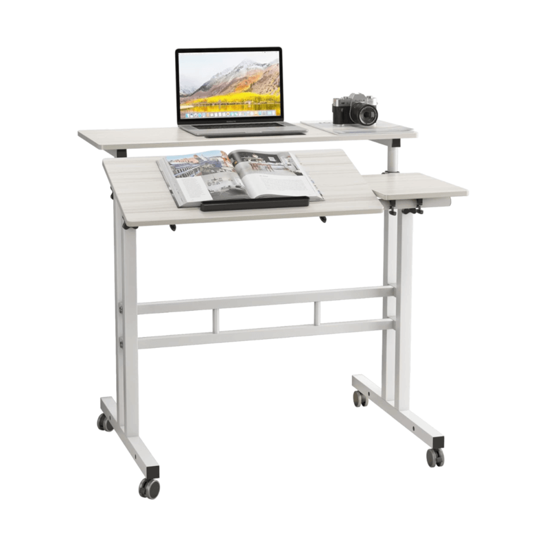 שולחן עבודה ארגונומי מתכוונן לגובה, דגם "עבודה בריאה"