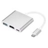 ממיר USB-C ל-HDMI: מתאם All-in-One עם יציאת USB 3.0 וטעינה מהירה